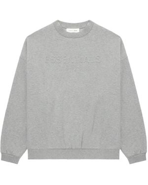 Fear Of God Logo-Embossed Sweatshirt - Grey