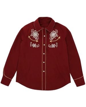 Fortela Chemise Taissa Brodée - Red
