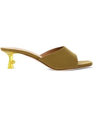 Off-White c/o Virgil Abloh 50Mm Lollipop Sandals - Metallic