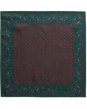 Polo Ralph Lauren Paisley-Pattern Pocket Square - Green