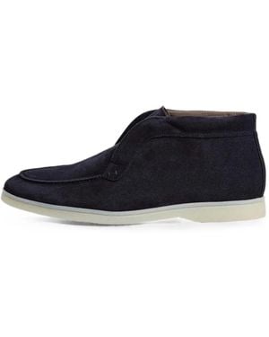 Hackett Stiefel Mit Mandelförmiger Kappe - Blau
