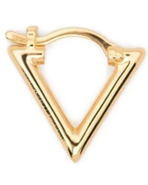 LAG World Mini Lil Triangle Earring - Metallic