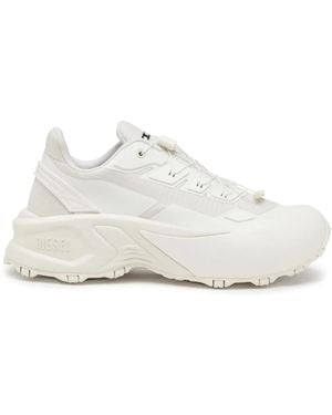 DIESEL D-Cage Runner Trainers - White