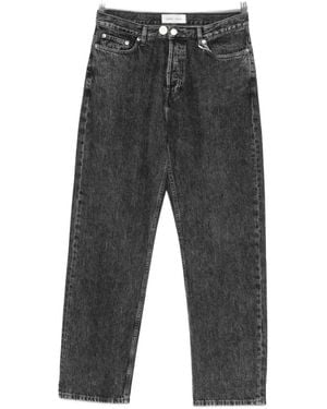Samsøe & Samsøe Saeddie Straight-Leg Jeans - Gray