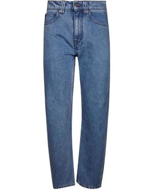 JW Anderson Twisted Slim-Fit Jeans - Blue
