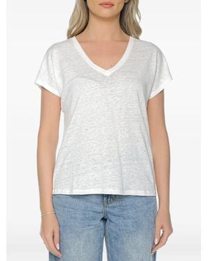 Ecoalf Arendal V-Neck T-Shirt - White