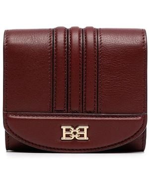 Bally Blessy Leather Wallet - Red