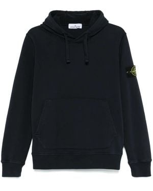 Stone Island コンパスバッジ パーカー - ブルー