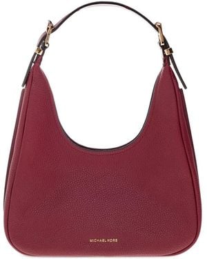 MICHAEL Michael Kors Small Nolita Leather Tote Bag - Red