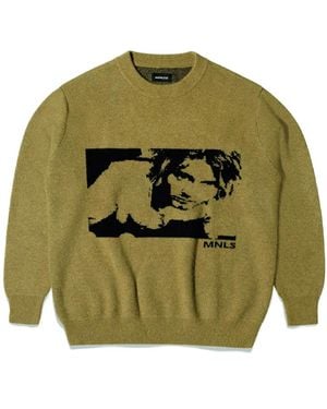 Mainless Kurt Cobain Sweater - Green
