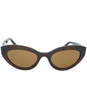 MCM Cat-Eye Frame Sunglasses - Brown