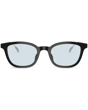 Moncler Lentis Geometric-Frame Sunglasses - Black
