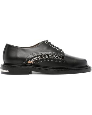 Toga Virilis Zapatos oxford con anillas - Negro