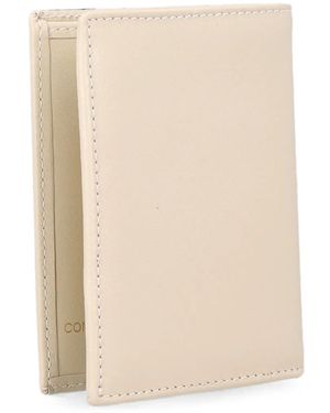 Comme des Garçons Leather Bifold Cardholder - White