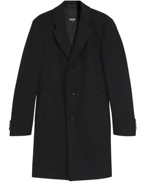 BOSS Slim-Fit Formal Coat - Black