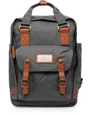 Doughnut Macaroon Buckled Backpack - Black