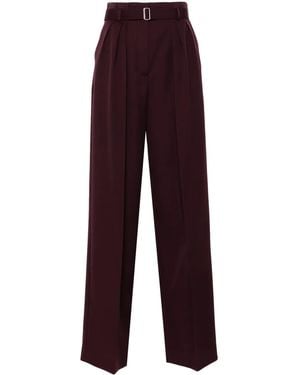 Lanvin Pleated Trousers - Purple