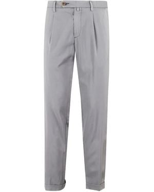 Myths Zeus Pleated Trousers - Grey
