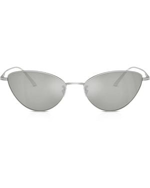Oliver Peoples X Khatie 1998C Cat-Eye Sunglasses - Gray