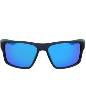 Nike Lunettes De Soleil À Monture Rectangulaire - Blue
