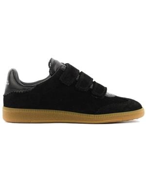 Isabel Marant Beth Suede Sneakers - Black