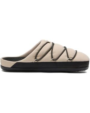 Moon Boot Soft Slippers - White