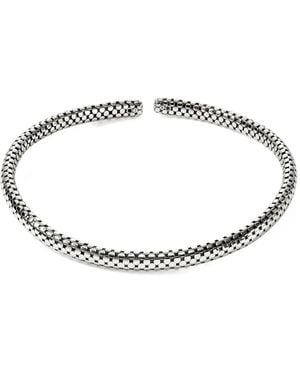 John Hardy Collar Dot Collar En Plata De Ley - Metálico