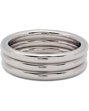 Eddie Borgo Cylinder Bangles (Set Of Three) - Grey