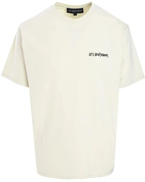 Les Benjamins Graphic-Print T-Shirt - White
