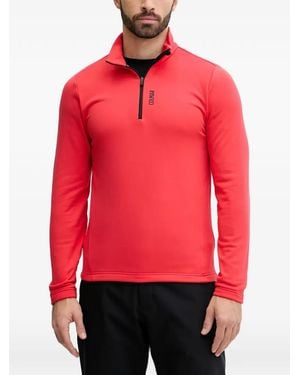 Colmar Zip Turtleneck Sweater - Red