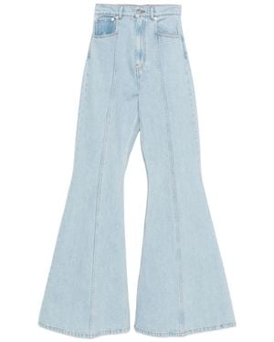 Viktor & Rolf Vaqueros Con Trabillas - Azul