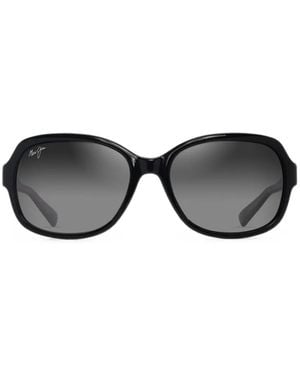 Maui Jim Hiluhilu Square-Frame Sunglasses - Black