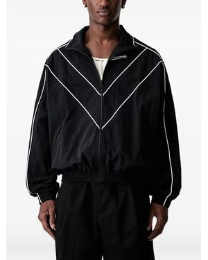 Willy Chavarria Bad Boy Track Jacket - Black