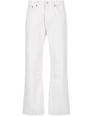 Jeanerica Genua Straight-Leg Jeans - White
