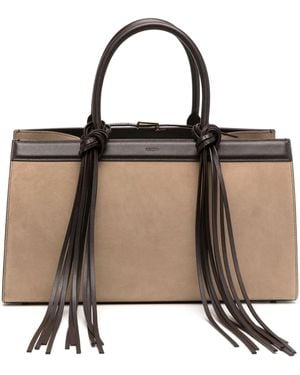 【25SS】RECTO IBIZA CABAS BAG IN SUEDE RECTO. Ibiza Cabas Bag in Black | Lyst