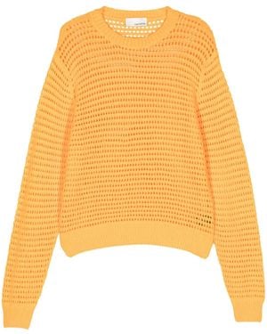 SAGE NATION Maglione Summer Hatchi - Giallo