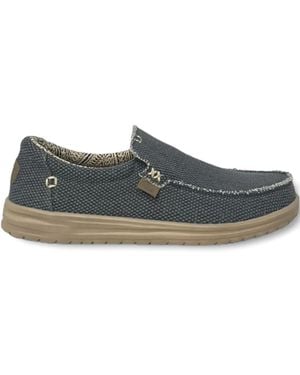 HEYDUDE Braided Mikka Loafers - Grey