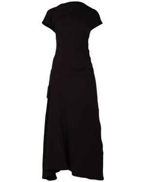 Citizens of Humanity Kira Maxikleid Mit Raffungen - Schwarz