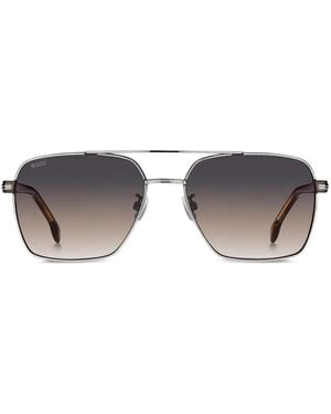 BOSS Square Sunglasses - Grey