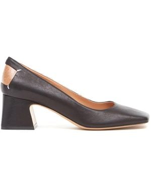 Maison Margiela Décortiqué 60Mm Four-Stitch Pumps - Brown