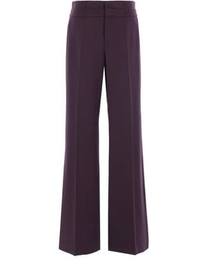 FEDERICA TOSI Tailored Trousers - パープル