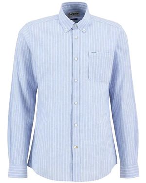 Barbour Nelson Striped Shirt - Blue