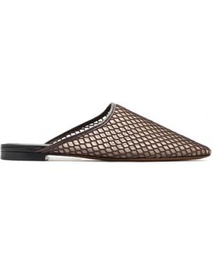 Vince Mules Dakota Ii En Résille - Brown