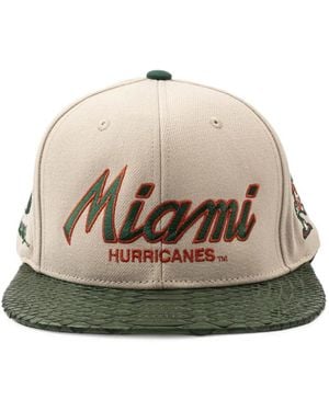 Just Don Miami Hurricanes Baseball Cap - Natural