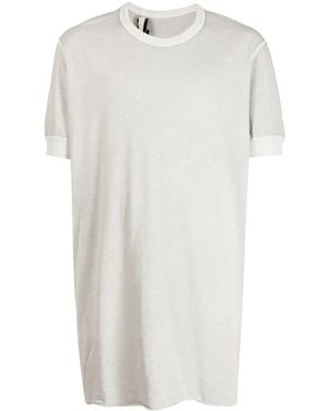 Boris Bidjan Saberi Crew-Neck Cotton T-Shirt - White