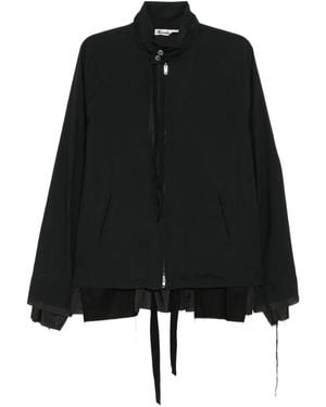 Midorikawa Cottton zip-up jacket - Negro