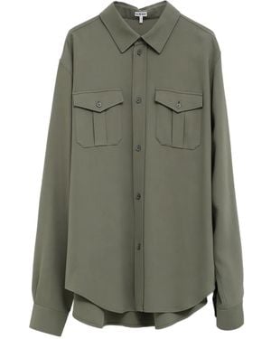 Loewe ボタン シャツ - グリーン
