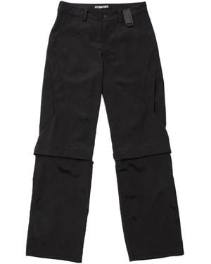Hyein Seo Zip-Fastening Panelled Trousers - Black