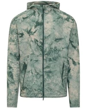 Y-3 Jack Met Capuchon En Print - Groen