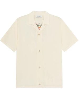 Les Deux Bouquet Knitted Shirt - White
